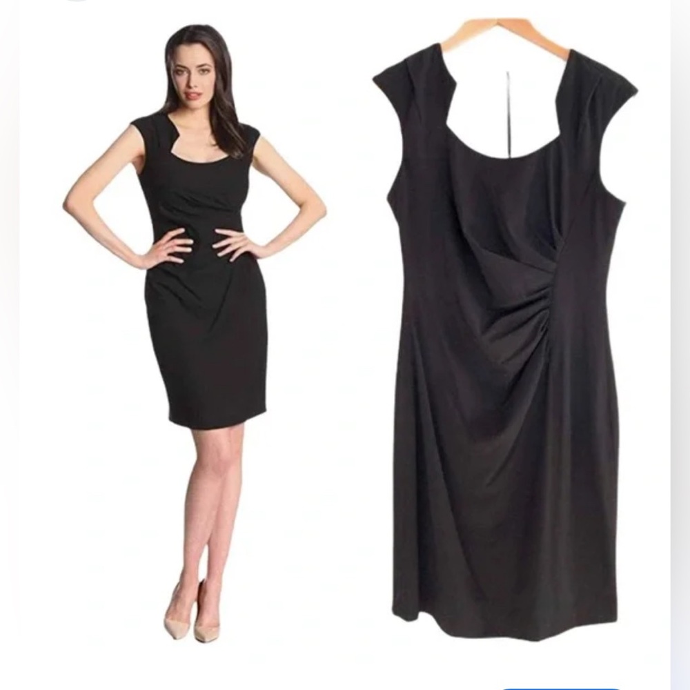 Calvin Klein Black Design dress 👗
Size 10